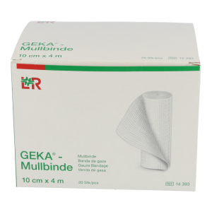Mullbinde Geka 4 m x 10 cm 20F EP 20 Stk. - 20 Stück