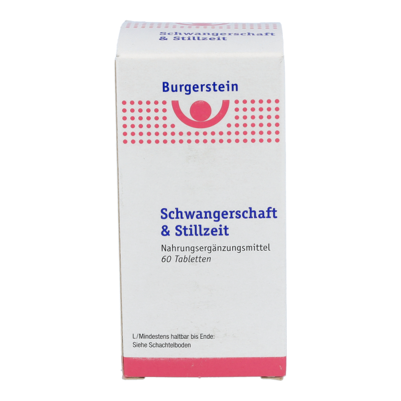 Burgerstein Tabletten Schwangerschaft + Stillzeit 60 Stk. - 60 Stück