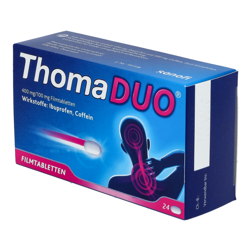 ThomaDUO® - 400 mg/ 100 mg Filmtabletten - 24 Stück