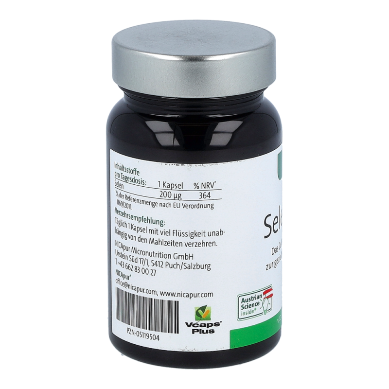 Nicapur Selen 200 Kapseln 60 Stk. - 60 Stück