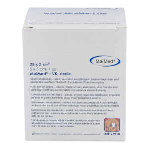 Porod Vliesstoffkompressen 4-fach 5 x 5 cm 50 Stk. - 50 Stück