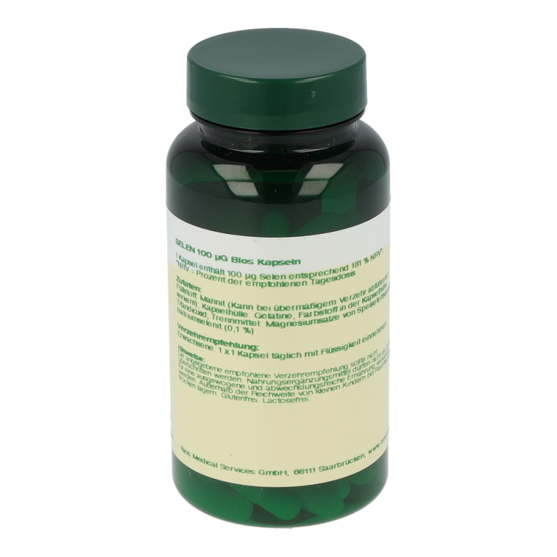 Bios Selen 100 mcg Kapseln - 100 Stück