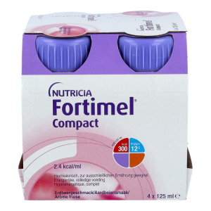Fortimel Compact 2.4 125ml Erdbeere - 4 Stück