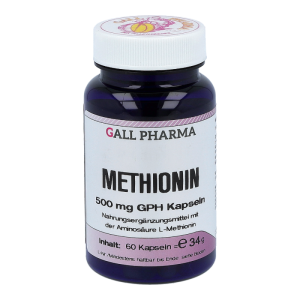 Methionin 500mg Kapseln - 60 Stück