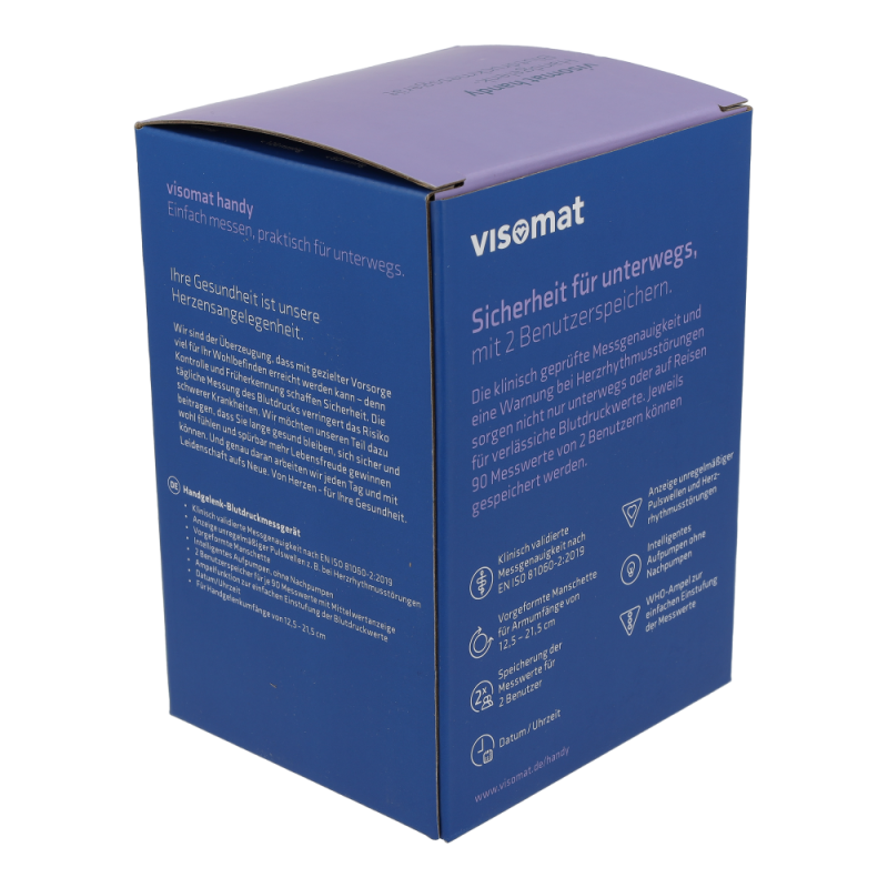 Visomat Blutdruckmessgerät Unterarm Handy 1 Stk. - 1 Stück