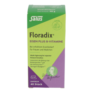 Floradix Eisen plus Vitamin B12 Kapseln vegan - 40 Stück