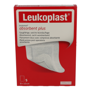 LEUKOMED WUNDVB ST  8X10  LP - 5 Stück