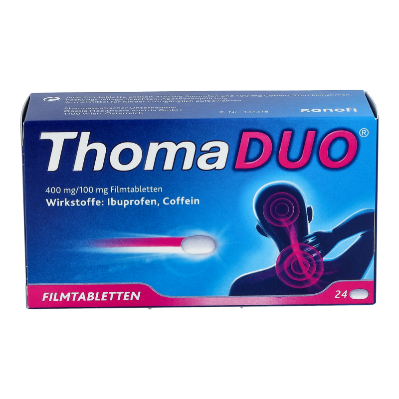 ThomaDUO® - 400 mg/ 100 mg Filmtabletten - 24 Stück