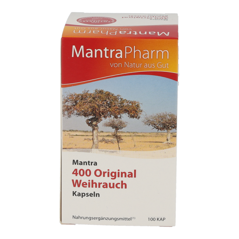 Mantra Weihrauch Original 400 Kapseln 100 Stk. - 100 Stück