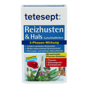 Tetesept Reizhusten und Hals Lutschtabletten 20 Stk. - 20 Stück