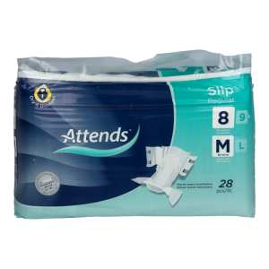 Attends Slip Regular 8 M - 28 Stück