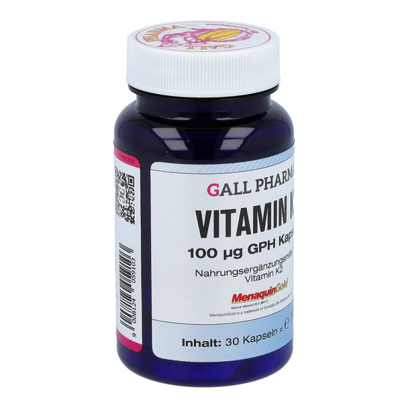 Vitamin K2 Kapseln 100mcg - 30 Stück