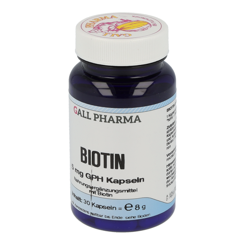 Gall Pharma Biotin 5 mg Kapseln 30 Stk. - 30 Stück