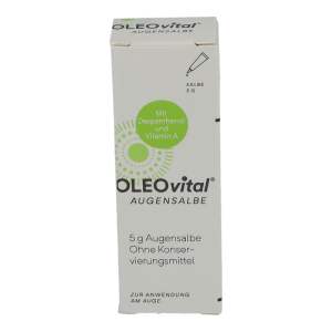 Oleovital Vitamin A + Dexpanthenol Augensalbe - 5g
