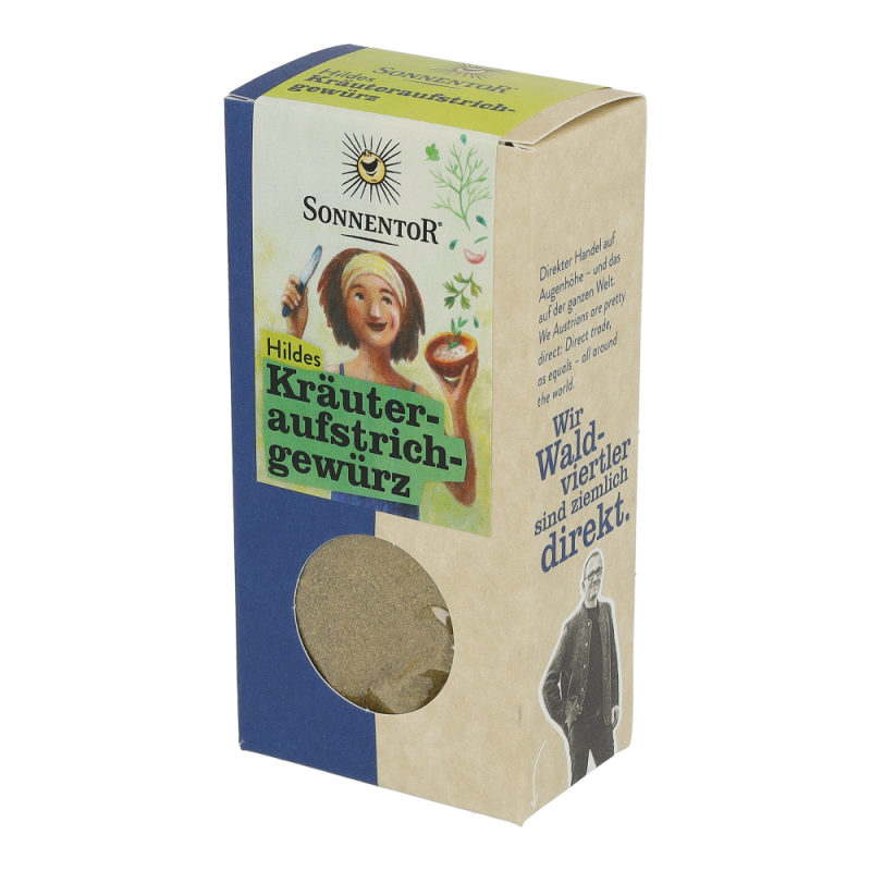 Sonnentor Hildes Kräuteraufstrich Gewürz - 50g
