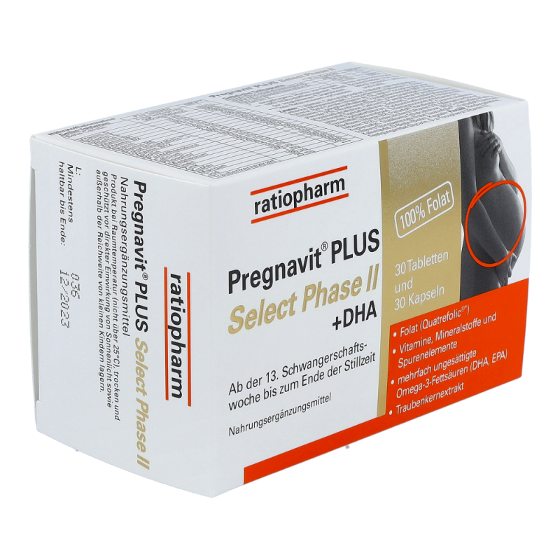 Pregnavit Select Plus Tabletten + Kapseln 60 Stk. Phase 2 - 60 Stück