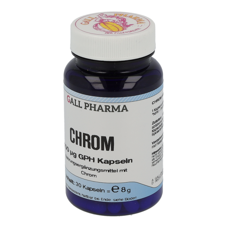 Chrom 100mcg Kapseln - 30 Stück