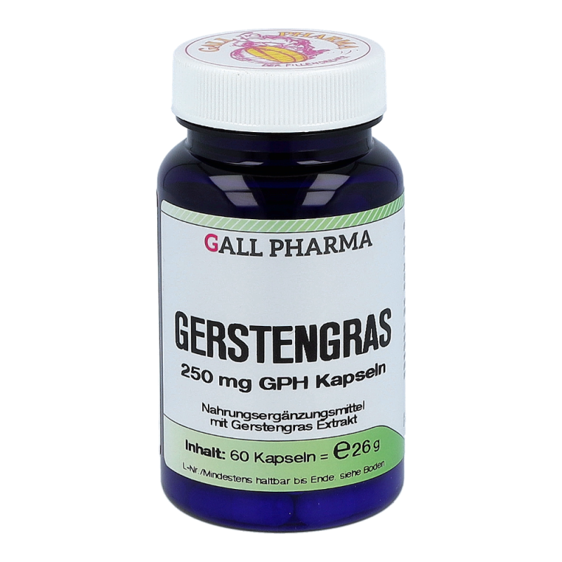 Gerstengras 250mg Kapseln - 60 Stück