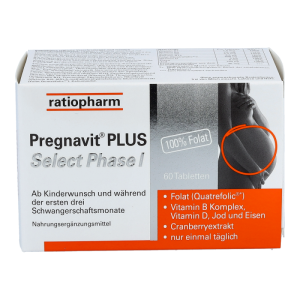 Pregnavit Plus Select Phase 1 Tabletten 60 Stk. Phase 1 - 60 Stück