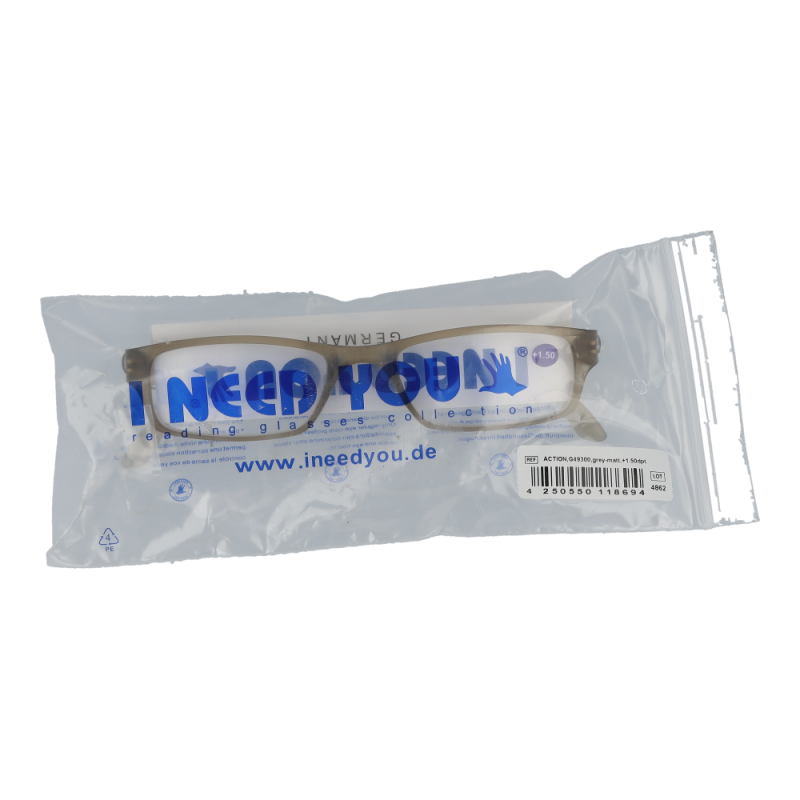 I Need Lesebrille Act Gru/Kr +1