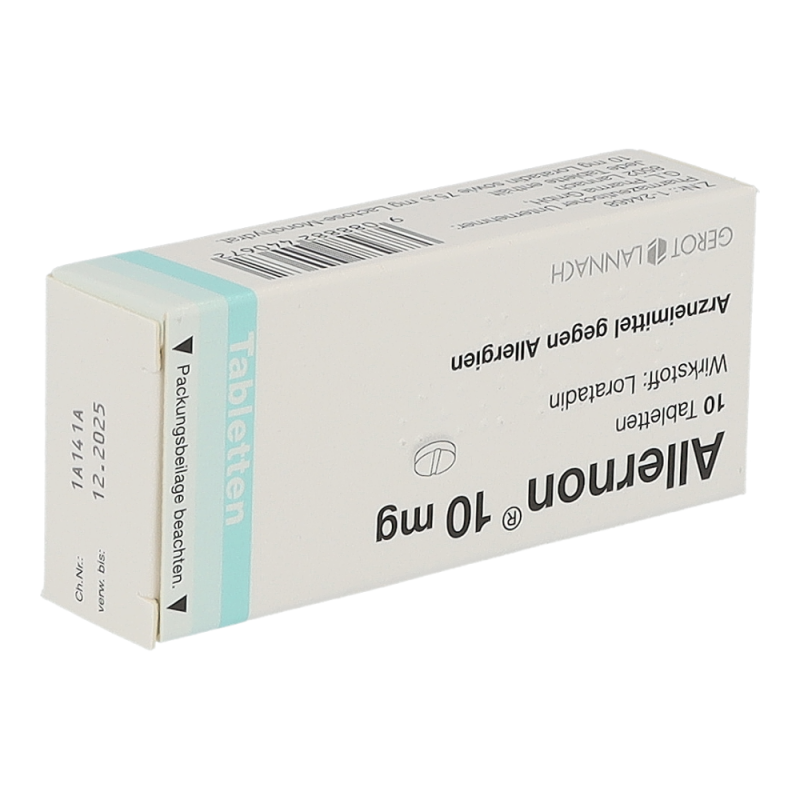 Gerot Lannacher ALLERNON Tabletten 10mg - Antihistaminikum - 10 Stück