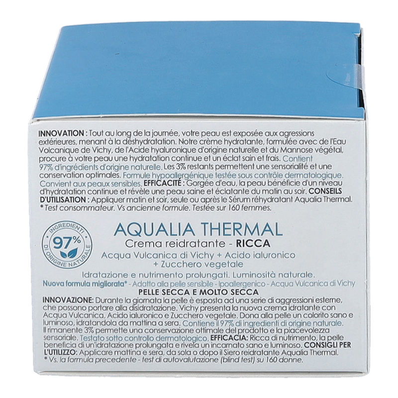 Vichy Aqualia Thermal reichhaltige Creme Tiegel - 50ml