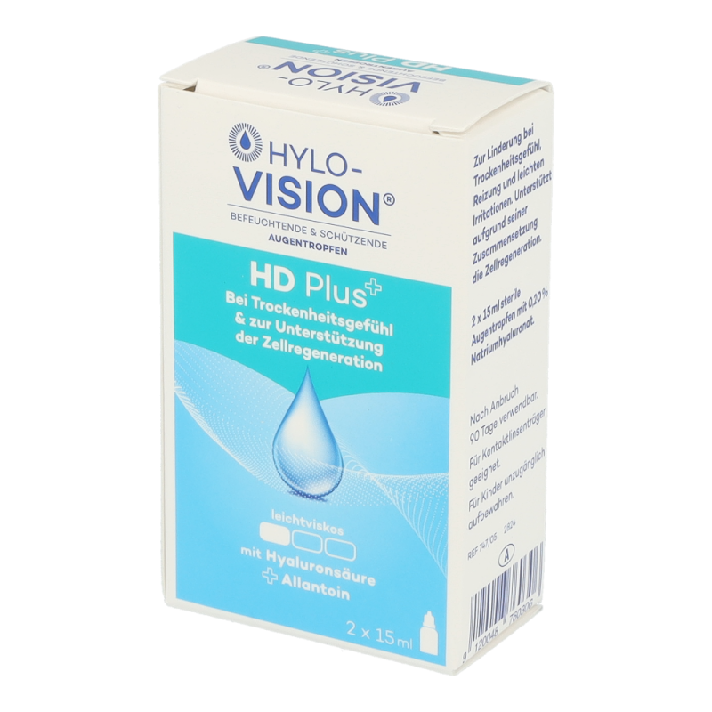 HYLO - VISION HD PLUS Augentropfen Doppelpack - 2 Stück