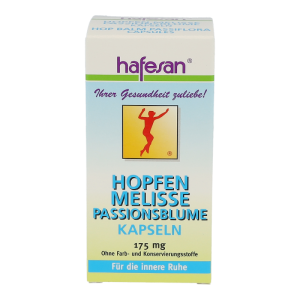 Hafesan HOPFEN MELISSE PASSIONSBLUMEN KAPSELN - 60 Stück