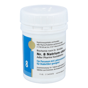 Schüßler Nr. 8 Natrium chloratum D6 Kautabletten 100 g - 100g