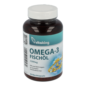 Vitaking Omega 3 Fischöl 90 Stk. 1200mg - 90 Stück