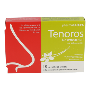 Tenoros Nasenzuckerl Lutschtabletten 15 Stk. - 15 Stück