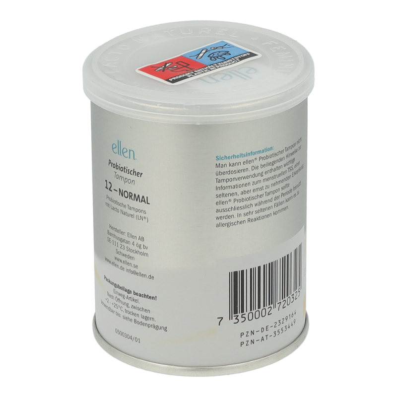 Monatshygiene Tampon Ellen 12 Stk. Normal - 12 Stück
