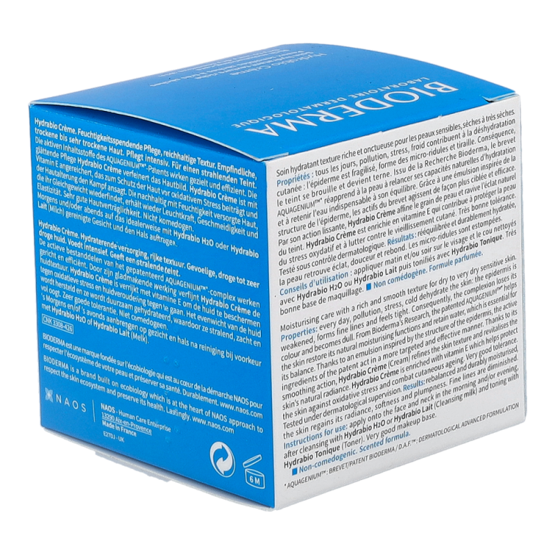 Bioderma Hydrabio Creme 50 ml - 50ml