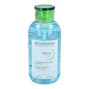Bioderma Sébium H2O Reinigungslösung + Pump-Spender 500 ml - 500ml
