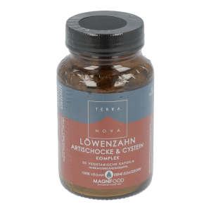 Terra Nova Löwenzahn Artischocke & Cystein Komplexkapseln - 50 Stück