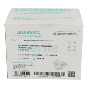 Ligasano Kompresse Steril 10x10x1cm 10 Stk. - 10 Stück
