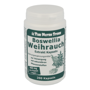 The Nutri Store Boswellia Weihrauch Extrakt Kapseln 400 mg 200 Stk. - 200 Stück