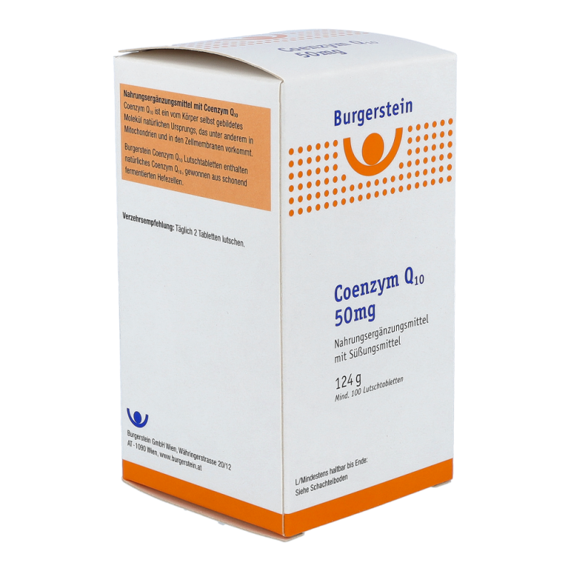 Burgerstein Coenzym Q10 Lutschtabletten 100 Stk. - 100 Stück