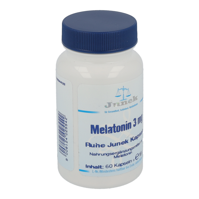 Junek Melatonin 3 mg Kapseln 60 Stk. - 60 Stück