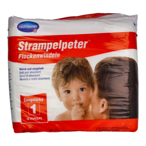 Inkontinenz Strampelp. Flockenwindel 1 56 Stk. - 56 Stück