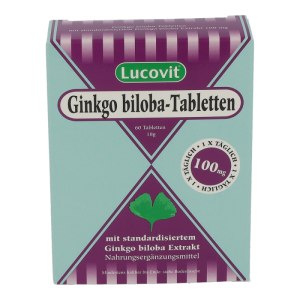Lucovit Gingko Biloba 100 mg Tabletten 60 Stk. - 60 Stück