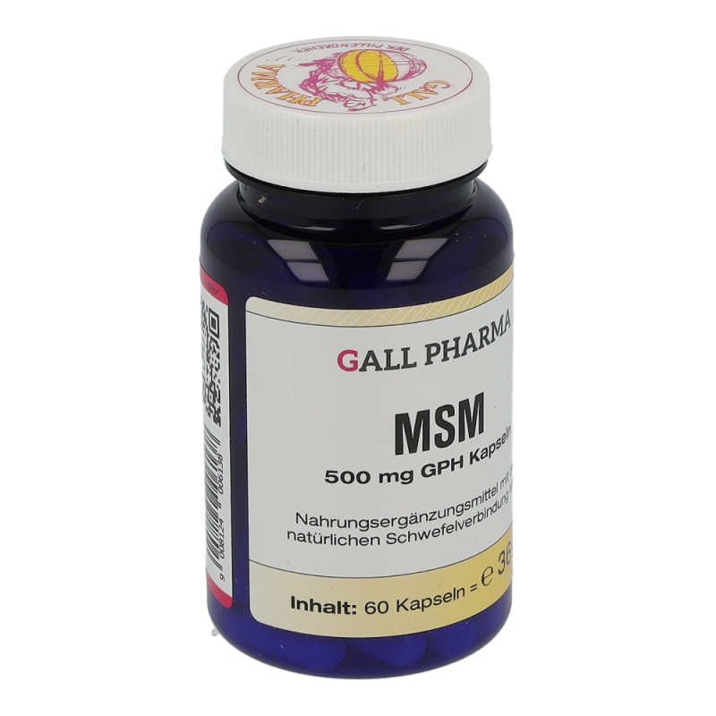MSM 500mg Kapseln - 60 Stück