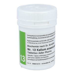 Adler Pharma Schüßler Nr. 13 Kalium Arsenum 100 g D 12 - 100g