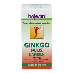 Hafesan Ginkgo Plus 160 mg Kapseln 60 Stk. - 60 Stück
