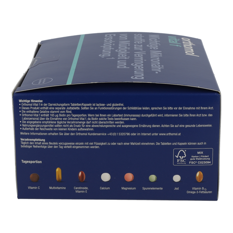 Orthomol Vital f Tabletten und Kapseln 30 Stk. - 30 Stück