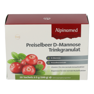 Alpinamed Preiselberre D-MANNOSE Trinkgranulat - 20 Beutel