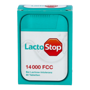 Lactostop Tabletten 80 Stk. 14.000 Fcc - 80 Stück