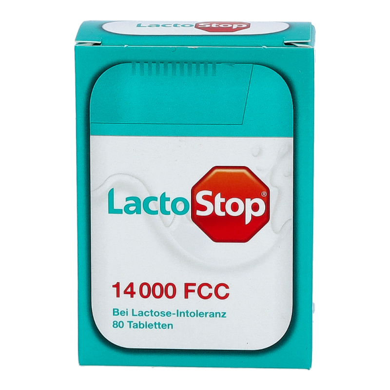 Lactostop Tabletten 80 Stk. 14.000 Fcc - 80 Stück
