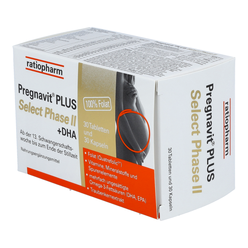 Pregnavit Select Plus Tabletten + Kapseln 60 Stk. Phase 2 - 60 Stück