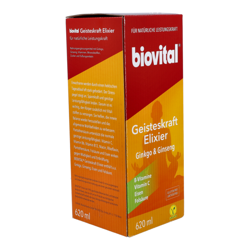 Biovital Geisteskraft-Elixier mit Alkohol 620 ml - 620ml